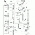 KX250 (KX250-L4) Передняя вилка