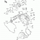KX65 (KX65-A3) Крышки двигателя