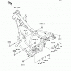 KX65 (KX65-A3) Крепление двигателя