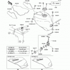 Ninja ZX-6R (ZX600-J3) Fuel tank(zx600-j3)
