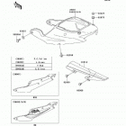 Ninja ZX-6R (ZX600-J3) Side covers / chain cover(zx600-j3)