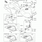 Ninja ZX-9R (ZX900-F1) Fuel tank(zx900-f1)