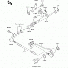 Ninja ZX-9R (ZX900-F1) Механизм переключения передач
