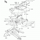 Ninja ZX-9R (ZX900-F1) Side covers / chain cover(zx900-f1)