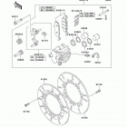 Police 1000 (KZ1000-P21) Front brake(p21 / p22)