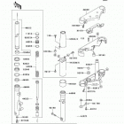 Vulcan 1500 Classic (VN1500-E5) Передняя вилка