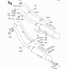 Vulcan 800 (VN800-A8) Глушитель