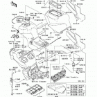 NINJA ZX-12R (ZX1200-B1) Fuel tank(b1 / b2)