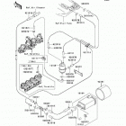 NINJA ZX-12R (ZX1200-B1) Топливная система