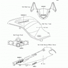ZZR1200 (ZX1200-C1) Decals(silver)(c1)