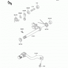 KX125 (KX125-L3) Механизм переключения передач