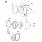 KX125 (KX125-L3) Воздухозаборник