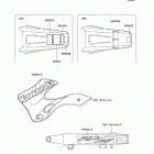KX125 (KX125-L3) Наклейки предупреждения