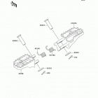KX125 (KX125-L3) Подножки