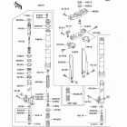 KX125 (KX125-L3) Передняя вилка