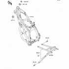 KX250 (KX250-L3) Рама
