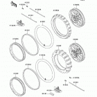 KX250 (KX250-L3) Колеса,покрышки