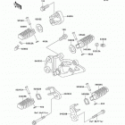 Ninja 500R (EX500-D8) Подножки