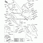 Ninja ZX-6R (ZX600-J2) Cowling lowers(zx600-j2)