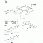 Ninja ZX-6R (ZX600-J2) Side covers / chain cover(zx600-j2)