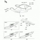 Ninja ZX-9R (ZX900-E2) Side covers / chain cover(zx900-e2)