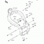 Ninja ZX-9R (ZX900-E2) Рама ,крепежные детали
