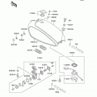 Police 1000 (KZ1000-P20) Fuel tank(p20)