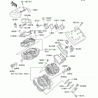 Vulcan 1500 Classic Fi (VN1500-N2) Крышка головки цилиндров
