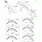 Vulcan 1500 Classic Fi (VN1500-N2) Fenders(vn1500-n1 / n2)