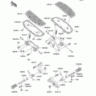 Vulcan 1500 Classic Fi (VN1500-N2) Подножки