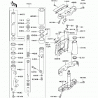 Vulcan 1500 Classic Fi (VN1500-N2) Передняя вилка