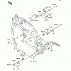 Vulcan 1500 Nomad (VN1500-G3) Рама ,крепежные детали