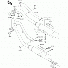 Vulcan 800 Classic (VN800-B6) Глушитель