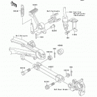 ZRX1200R (ZR1200-A1) Педаль тормоза