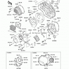 ZRX1200R (ZR1200-A1) Крышки двигателя