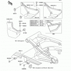 ZRX1200R (ZR1200-A1) Боковые обтекатели