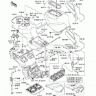 NINJA ZX-12R (ZX1200-A2) ТОПЛИВНЫЙ БАК