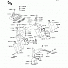 NINJA ZX-12R (ZX1200-A2) Воздуховод