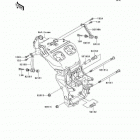 NINJA ZX-12R (ZX1200-A2) Рама ,крепежные детали