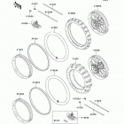 KX125 (KX125-L3) Колеса,покрышки