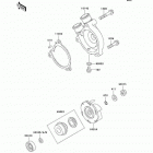 KLR250 (KL250-D17) ВОДЯНОЙ НАСОС