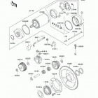 KLR650 (KL650-A14) Стартер