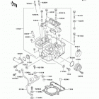 KLX300R (KLX300-A5) ГОЛОВКА ЦИЛИНДРА