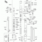 KLX300R (KLX300-A5) Передняя вилка