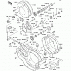 KX125 (KX125-L2) Крышки двигателя