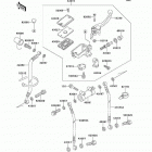 Ninja ZX-11 (ZX1100-D8) Главный тормозной цилиндр,передний