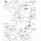 Ninja ZX-9R (ZX900-E1) Fuel tank(zx900-e1)