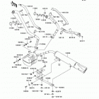 Vulcan 1500 Drifter (VN1500-J2) Глушитель
