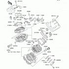Vulcan 1500 Drifter (VN1500-J2) Крышка головки цилиндров