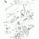 Vulcan 1500 Drifter (VN1500-J2) Стартер